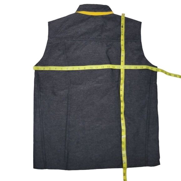 Timeless Elements for McDonalds Puffer Vest Adult Small Employee Gray Full Zip - Picture 10 of 14